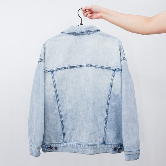 Free People Denim Trucker Jacket - Picture 4 of 4